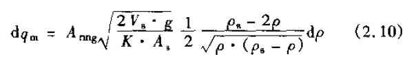 轉(zhuǎn)子流量計(jì)基本原理公式